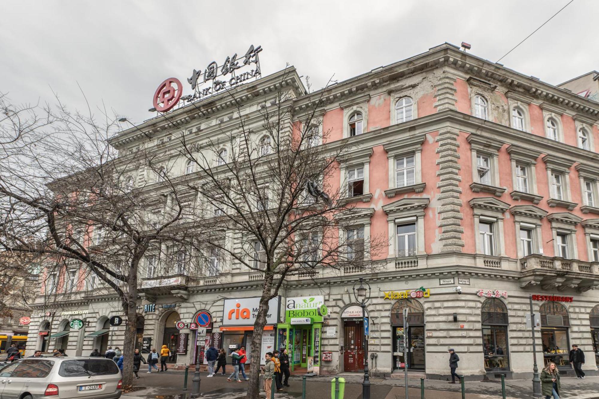 Oktogon Four Residence Budapešť Exteriér fotografie